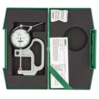 Grubościomierz czujnikowy 30mm, 0,01mm, Insize (2366-30) z akredytowanym świadectwem wzorcowania PCA