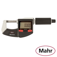 Mikrometr zewnętrzny cyfrowy (0-25)mm Mahr Micromar 40 ER (4157010) z akredytowanym świadectwem wzorcowania PCA